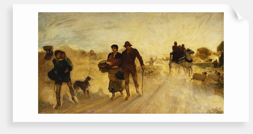 Coming from St. Ives Market by Macbeth Robert Walker