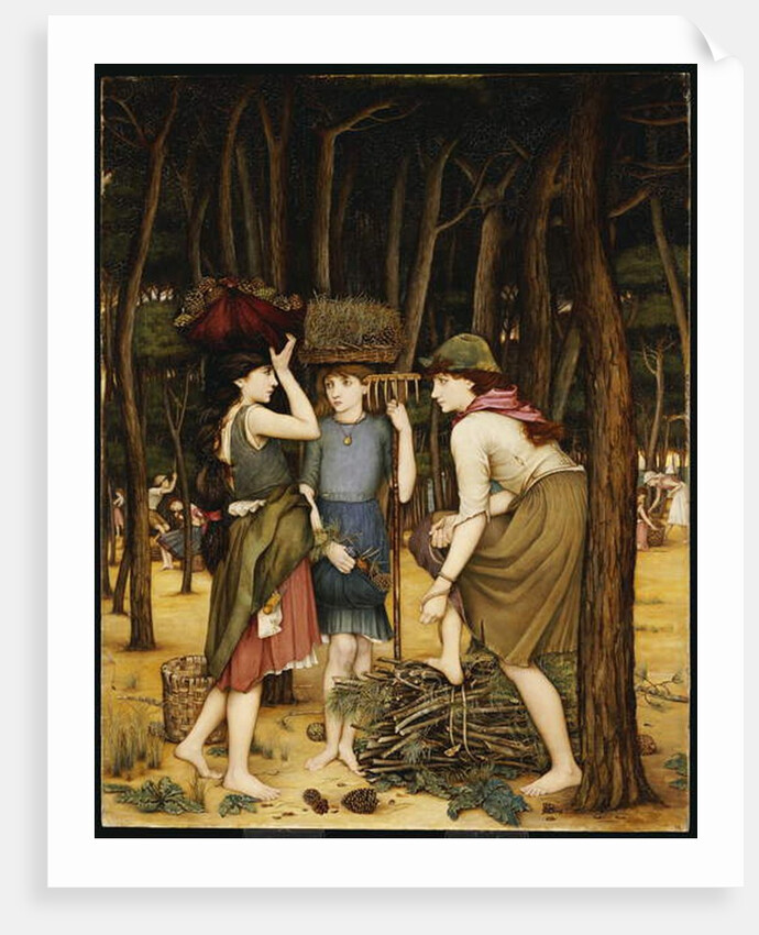 Pine Woods at Viareggio by John Roddam Spencer Stanhope