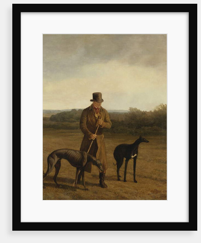 Portrait of Lord Rivers with two Greyhounds, c.1825 by Jacques-Laurent Agasse