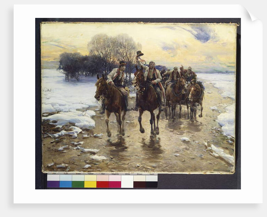 The Wedding Party by Alfred von Wierusz-Kowalski