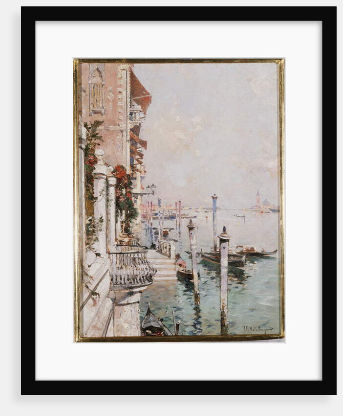 The Grand Canal, Venice by Franz Richard Unterberger