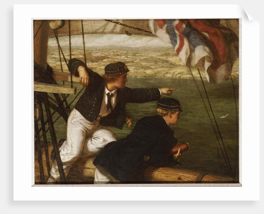 Land Ahoy!, 1864 by Philip Richard Morris