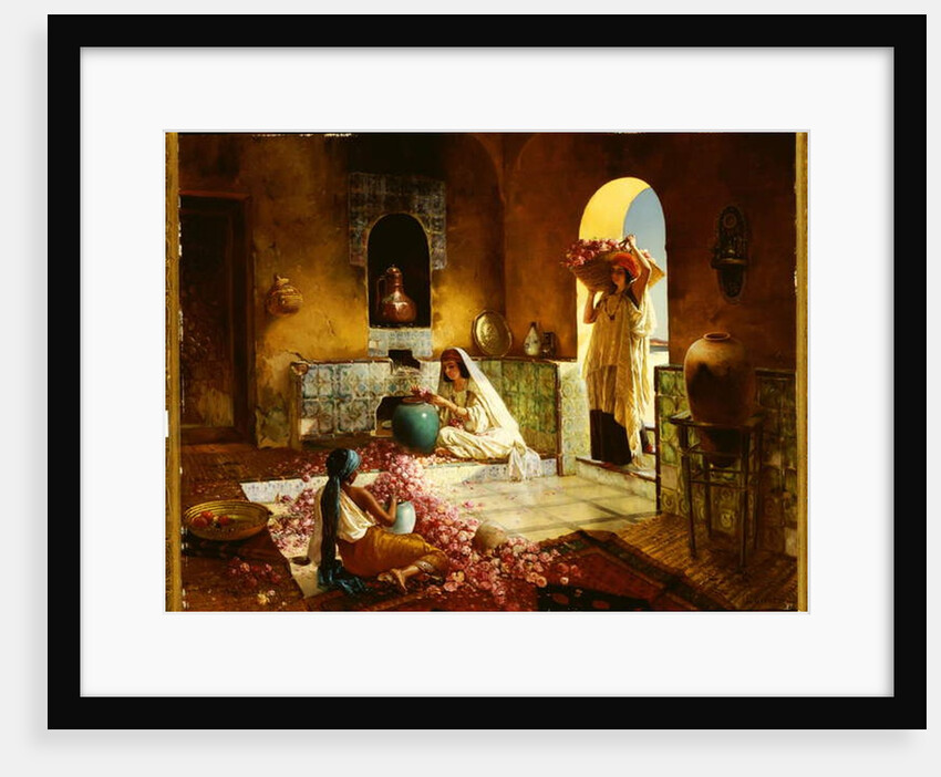 The Gathering of the Roses by Rudolphe Ernst