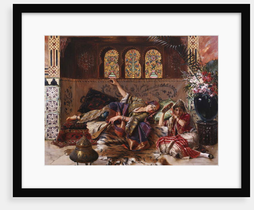 In the Harem by Rudolphe Ernst