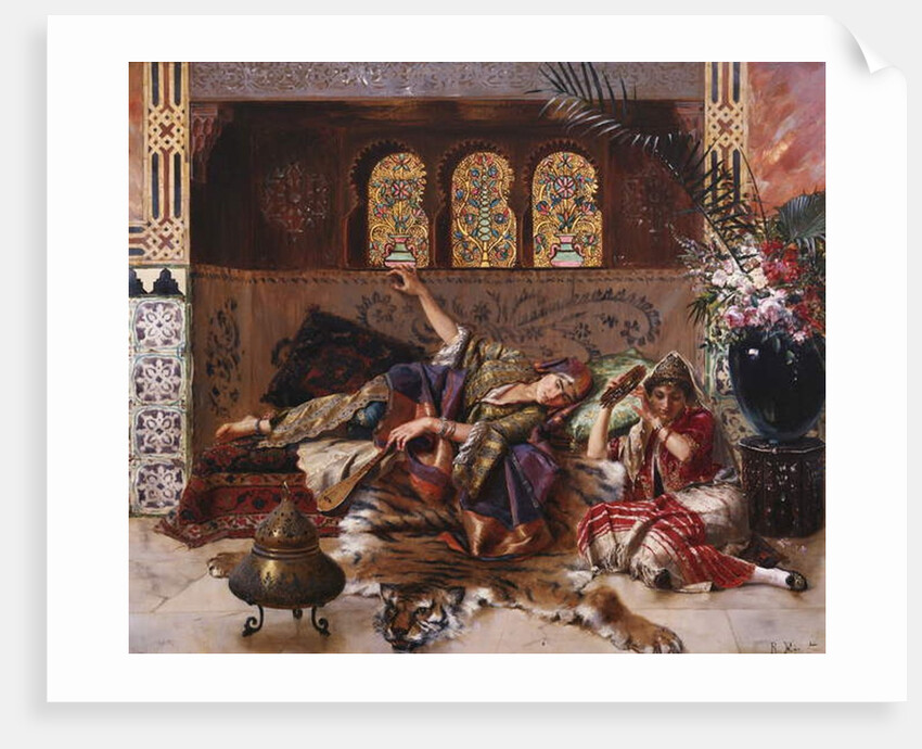 In the Harem by Rudolphe Ernst