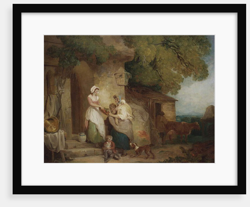 Rustic Benevolence, 1791 by Francis Wheatley