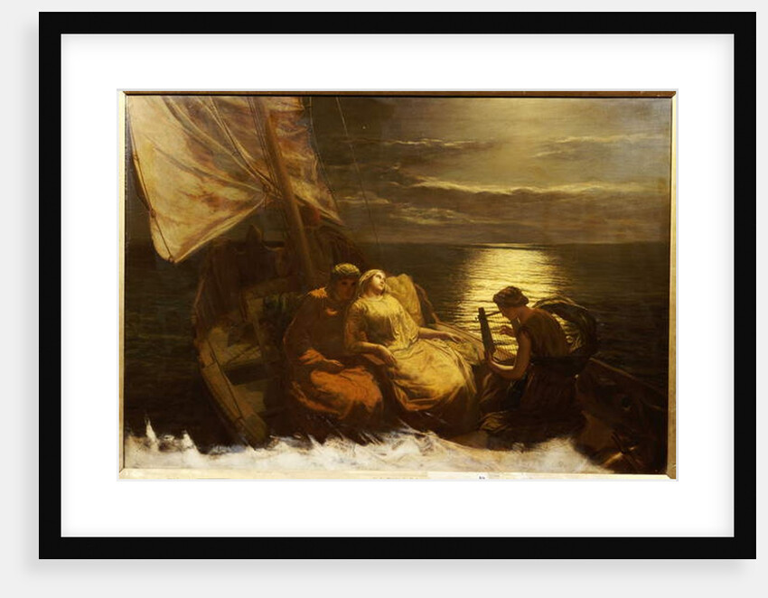 The Escape of Glaucus and Ione, with the Blind Girl Nydia by Paul Falconer Poole