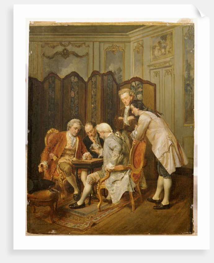 The Backgammon Players, 1866 by Ignacio Leon y Escosura