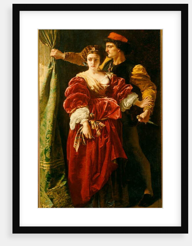 Lucrezia Borgia, 1863 by Alfred W. Elmore