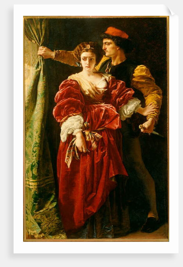 Lucrezia Borgia, 1863 by Alfred W. Elmore