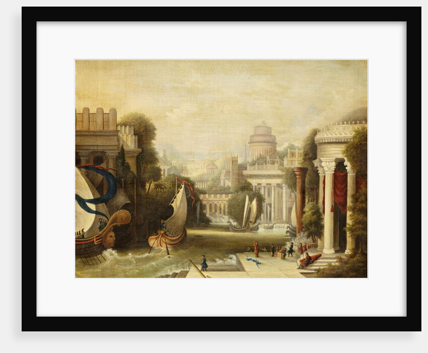 Embarkation of Ulysses, 1842-50 by Erastus Salisbury Field