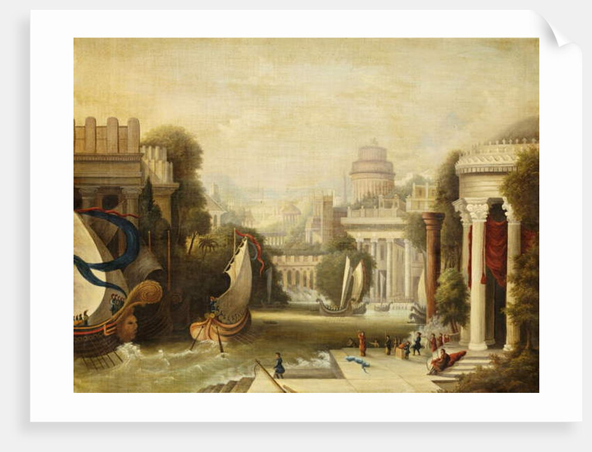 Embarkation of Ulysses, 1842-50 by Erastus Salisbury Field