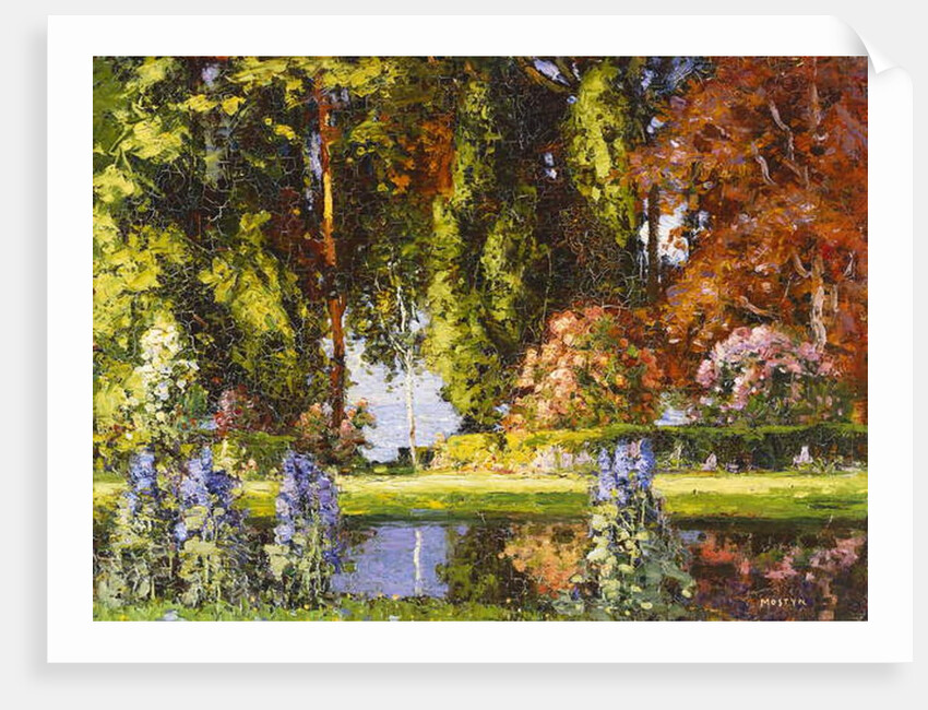 The Garden by the Sea by Thomas Edwin Mostyn