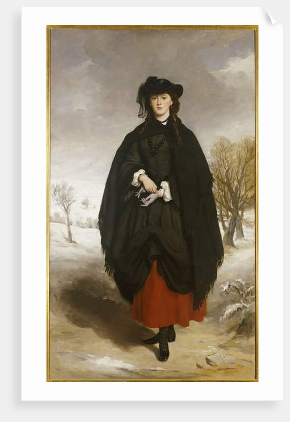 Portrait of Daisy Grant, the Artist's Daughter by Francis Grant