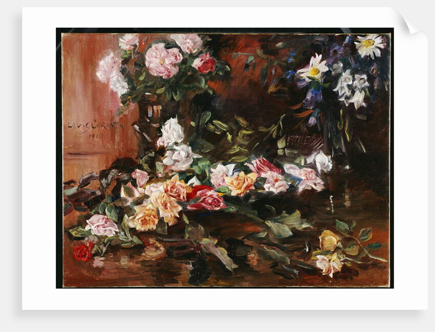 Roses, 1910 by Lovis Corinth