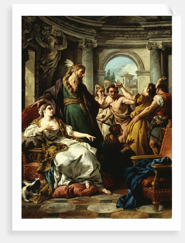 Joseph accused by Potiphar's Wife, 1745 by Jean Francois de Troy