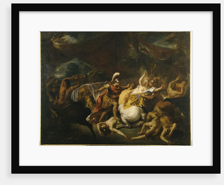 The Battle of the Lapithes and the Centaurs by Jean Francois de Troy