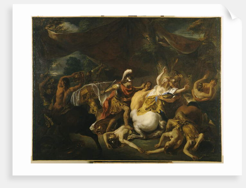 The Battle of the Lapithes and the Centaurs by Jean Francois de Troy
