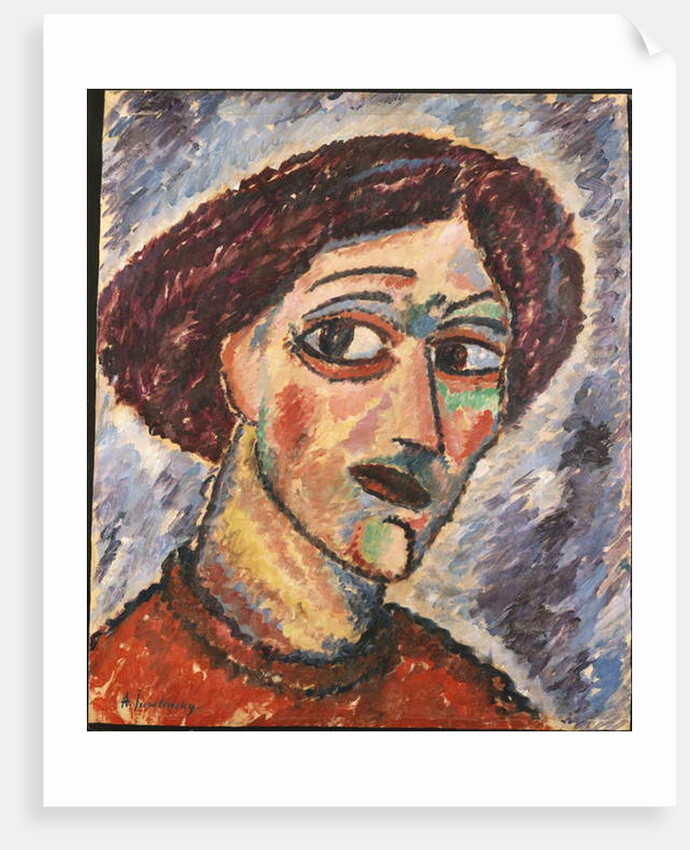 Geneigter Kopf, c.1913 by Alexej von Jawlensky