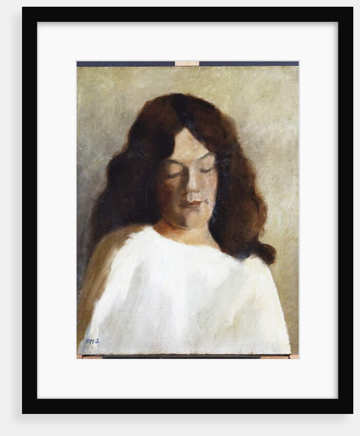 Young Woman with her Hair Down, c.1897 by Paula Modersohn-Becker