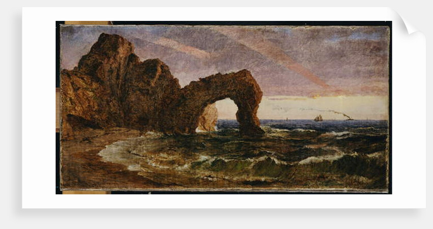 Sunset at Etretat, 1894 by Jasper Francis Cropsey