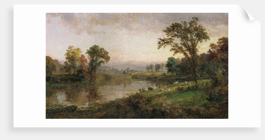 Riverscape - Early Autumn, 1888 by Jasper Francis Cropsey