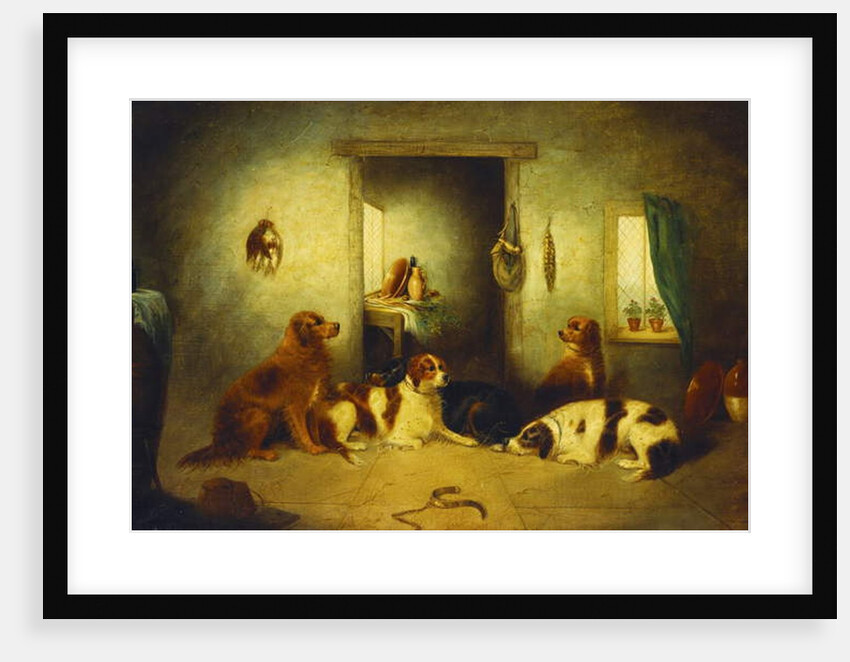 Waiting for Master, 1870 by George Armfield