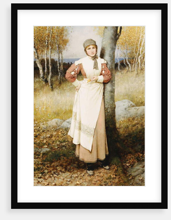 A Rose in New England by George Henry Boughton