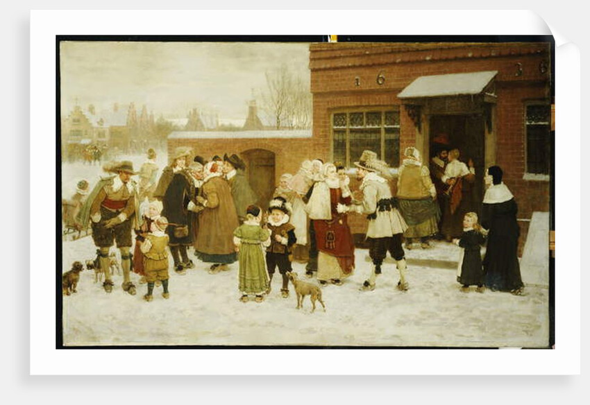 New Year's Day, New Amsterdam, 1876 by George Henry Boughton