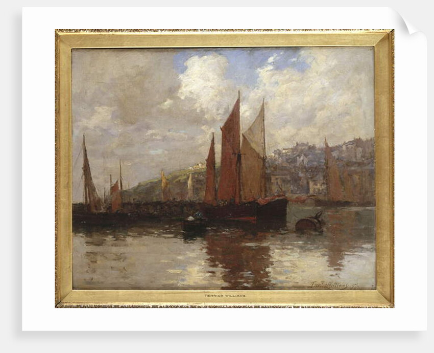 In Brixham Harbour, 1897 by Terrick Williams