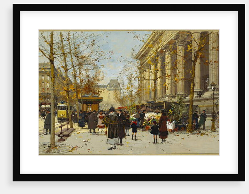 Flower Walk by Eugene Galien-Laloue