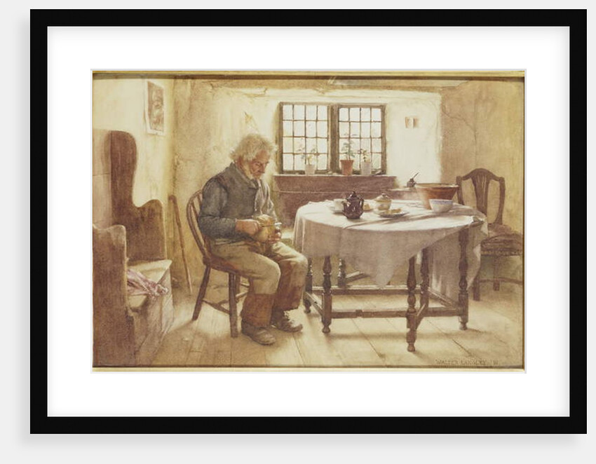 A Poor Man's Meal, 1891 by Walter Langley