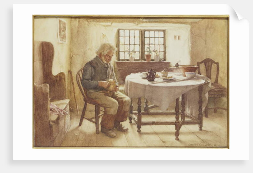A Poor Man's Meal, 1891 by Walter Langley