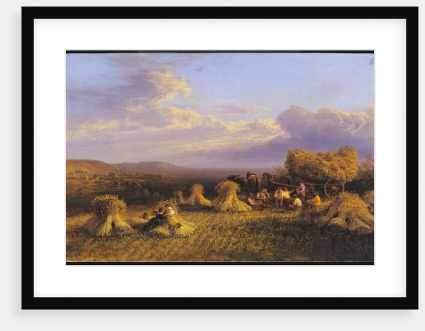 Harvest Scene, 1876 by George Cole