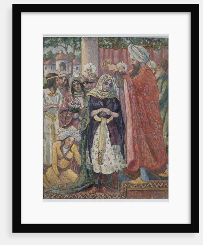 The Crowning of Esther, 1929 by Lucien Pissarro