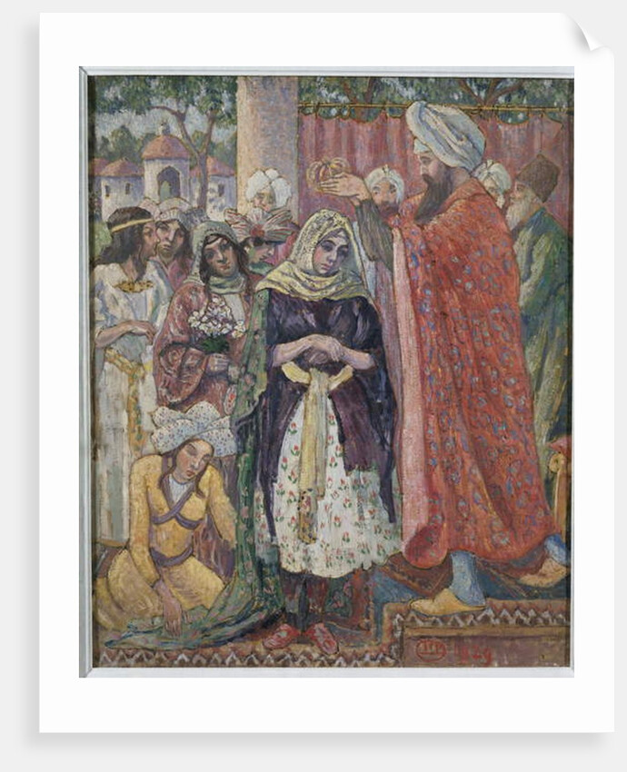 The Crowning of Esther, 1929 by Lucien Pissarro