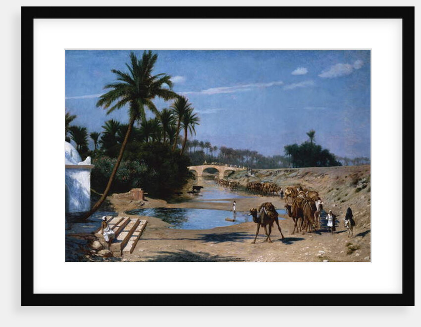 The Caravan by Jean Leon Gerome