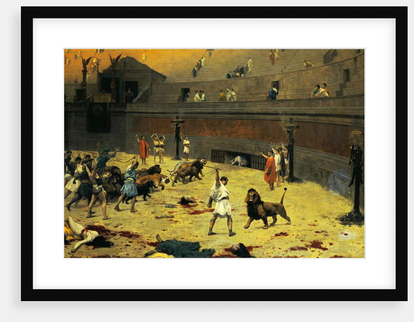 The Retreating Lions, 1902 by Jean Leon Gerome