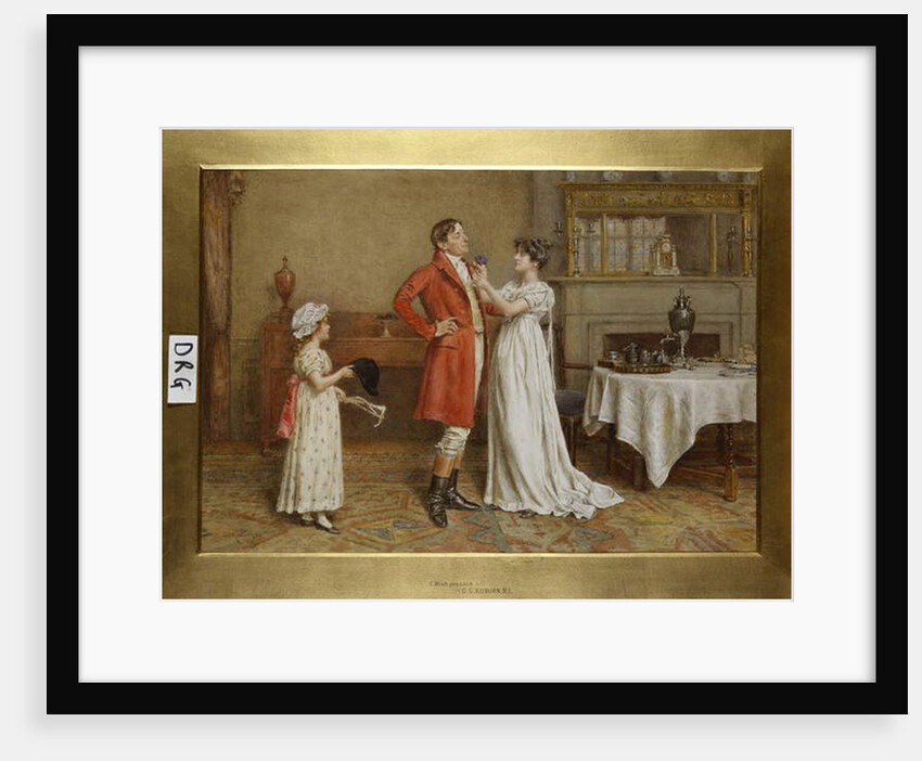 I Wish you Luck by George Goodwin Kilburne