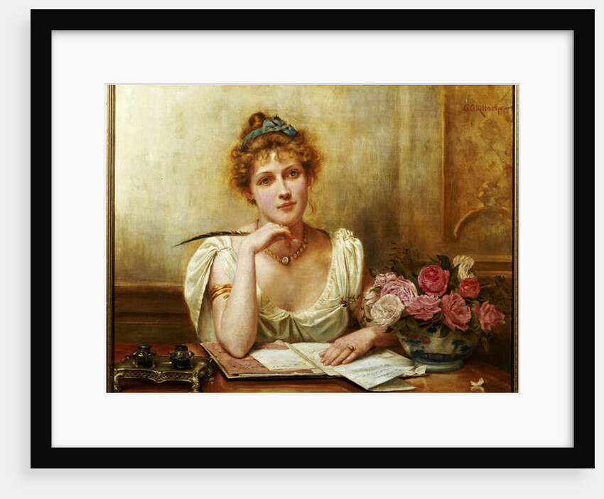 The Letter by George Goodwin Kilburne