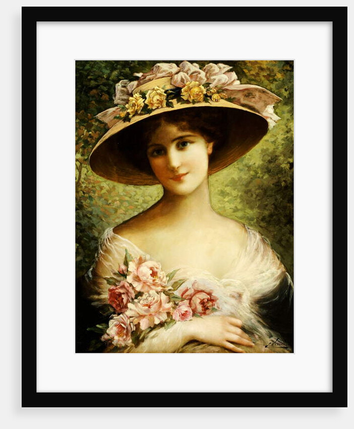 The Fancy Bonnet by Emile Vernon