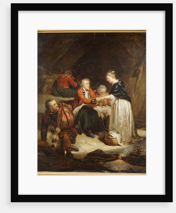 Edward in Scotland by Hippolyte Delaroche