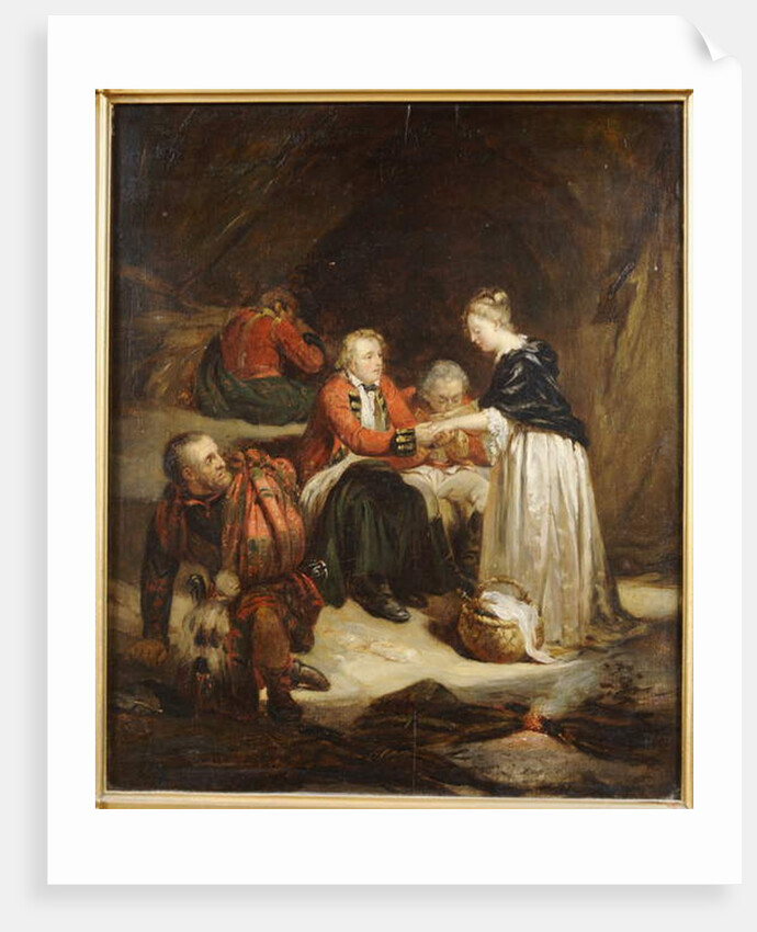 Edward in Scotland by Hippolyte Delaroche