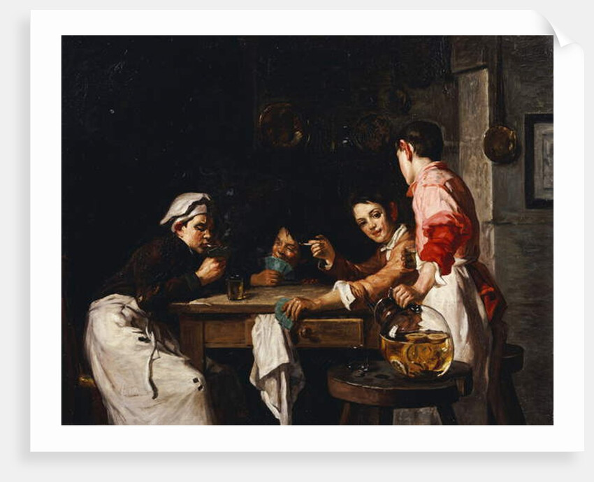 The Young Card Players by Joseph Bail