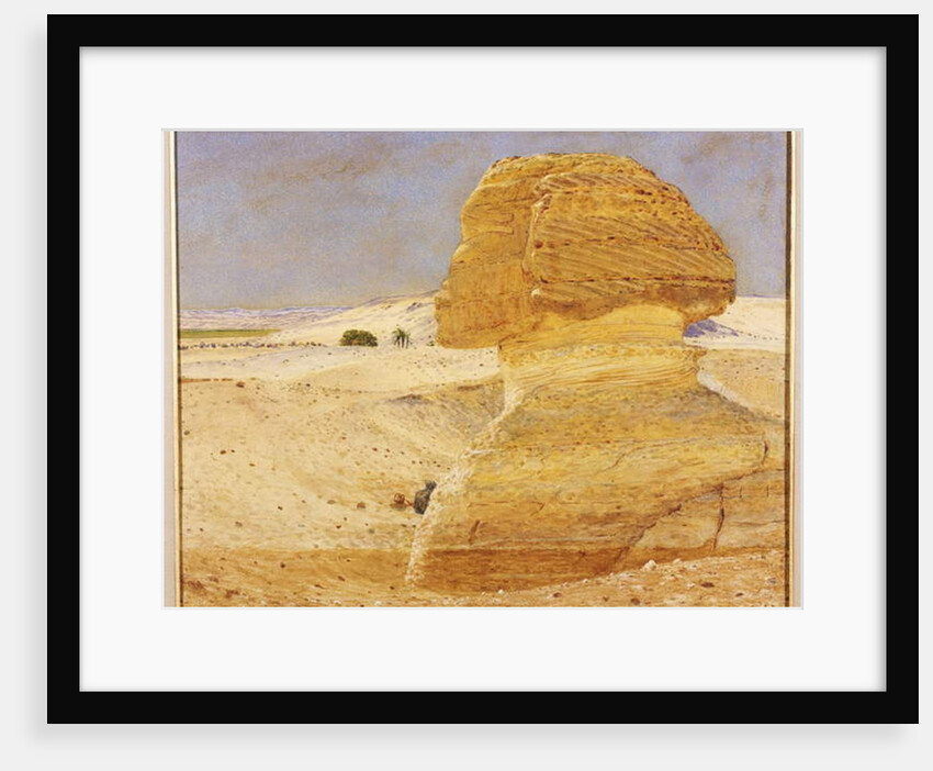 The Great Sphinx at Gizeh, 1862 by George Price Boyce