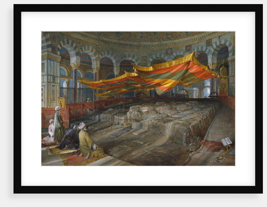 The Sacred Rock, Jerusalem, 1887 by William 'Crimea' Simpson