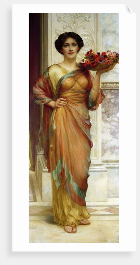 The Basket of Anemones, 1913 by William Clark Wontner