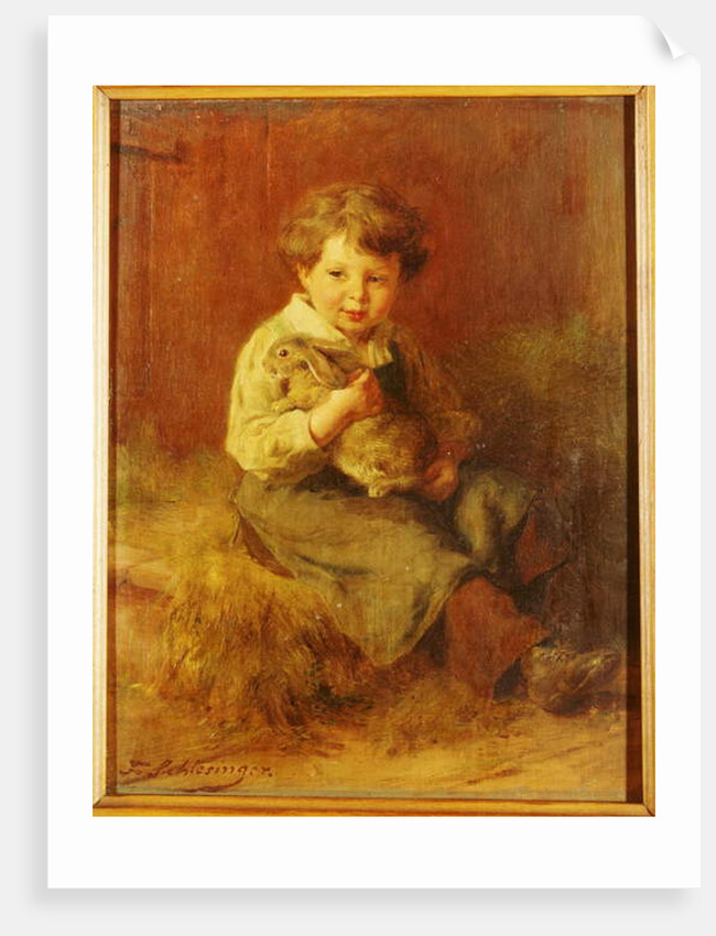 The Pet Rabbit by Felix Schlesinger