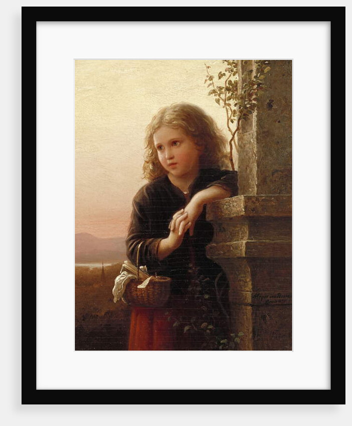 The Peasant Girl, 1875 by Johann Georg Meyer von Bremen