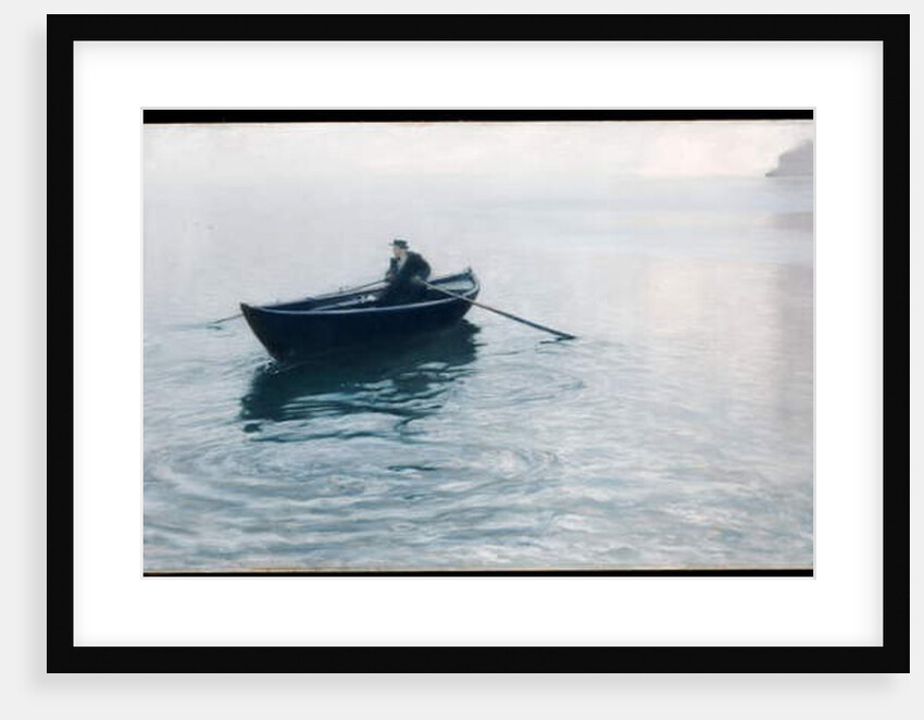 Solitude, Christiana Fjord, 1892 by Fritz Thaulow
